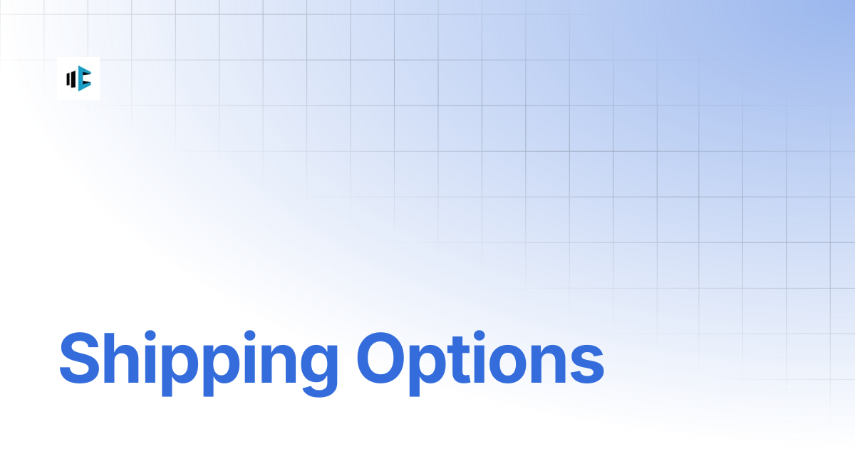 Shipping Options | MageComp
